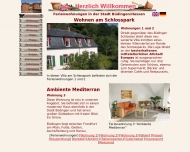 Website Wohnen am Schlosspark
