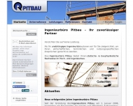 Website Ingenieurbüro Pitbau