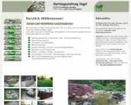 Bild Gartengestaltung Vogel