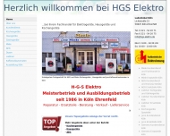 Website HGS Elektro