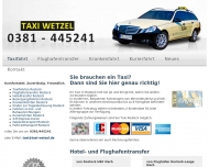 Bild Taxiunternehmen Jan Wetzel