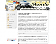 Bild Mende Ingo Taxi