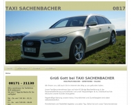 Bild Sachenbacher Hans-Peter Taxiunternehmen