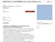 Bild Funk-Taxi 13030, Inh. Sascha Bhnke e.K.