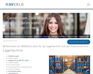 Website MAVERLO Industriedienstleistungen