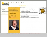 Bild Dipl.-Ing. Rainald Nick - Sachverstndiger