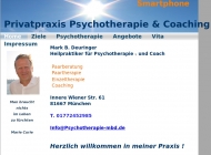 Website Privatpraxis für Paartherapie, Psychotherapie und Coaching