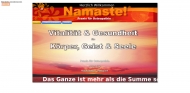 Website Namaste! - Praxis für Osteopathie