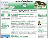 Bild Gasbeton, Porenbeton - Baustoffhandel K&F