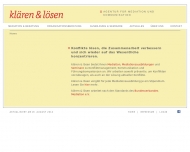 Bild klren & lsen - Mediation, Training, Beratung