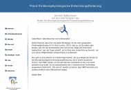 Website Praxis für Neurophysiologische Entwicklungsförderung