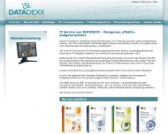 Website Datadexx IT & Medienservice