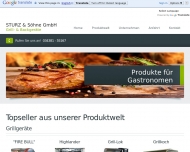 Website Sturz & S�hne