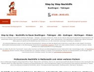 Bild Step by Step Nachhilfe