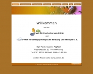 Website Dipl.-Psych. Susanne Raphael
