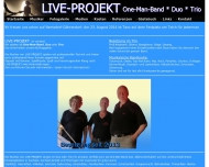 Bild LIVE-PROJEKT - Alleinunterhalter * Duo * Trio