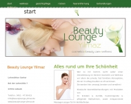 Website Beauty Lounge Yilmaz