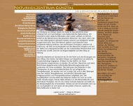 Website Naturheilzentrum Günztal
