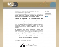 Website Zentrum f�r Athletik & Pr�vention - ZAP