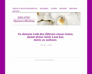 Website Kerstin Hampe - Shiatsu & Signaturzellheilung