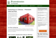 Bild Die Frstenhuschen am Park Luisium!