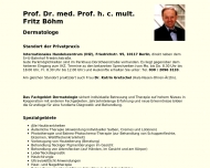 Bild Prof. Dr. med. Prof. h. c. mult. Fritz Bhm