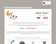 Website 24 Std Schlüsseldienst Gelsenkirchen Adam Tuner