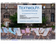 Website TEXTWOLFF