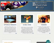 Website Billard Club Black & White Verden.