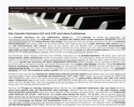 Bild Yamaha Clavinova vom Musiklehrer