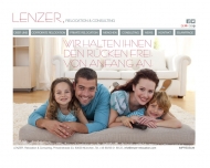 Website LENZER . Relocation & Consulting