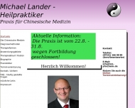 Bild Michael Lander - Heilpraktiker - Chinesische Medizin
