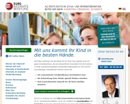 Website Euro-Internatsberatung