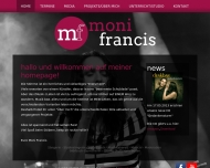 Bild Moni Francis, Sngerin | Sprecherin | Vocalcoach