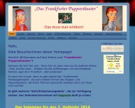 Website Das Frankfurter Puppentheater