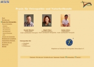 Website Gesundheitszentrum Münster