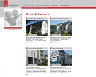 Website H.M. bauform