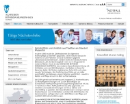 Website AGAPLESION BETHESDA KRANKENHAUS WUPPERTAL gemeinnützige