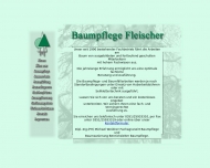 Website Fleischer Baumpflege