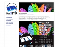 Bild MAIXSTER - Werbung A bis Z