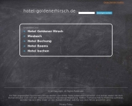 Bild Goldener Hirsch
