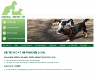 Website Hundeschule & Betreuung Fuchs