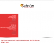 Bild Obladen N. Rollladen, Markisen
