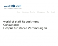 world of staff Recruitment Consultants GmbH