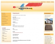 Website Maler Dresden Malermeister Wemcken