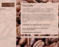 Bild Caf Zucker und Zimt