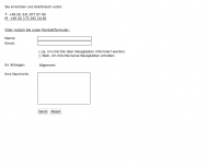 Website Zeiträume Potsdam