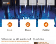 Bild b&b eventtechnik GmbH, Veranstaltungstechnik Stuttgart, Verleih ...