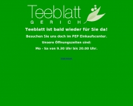 Bild Teeblatt