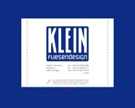 Bild Fliesen Design Klein